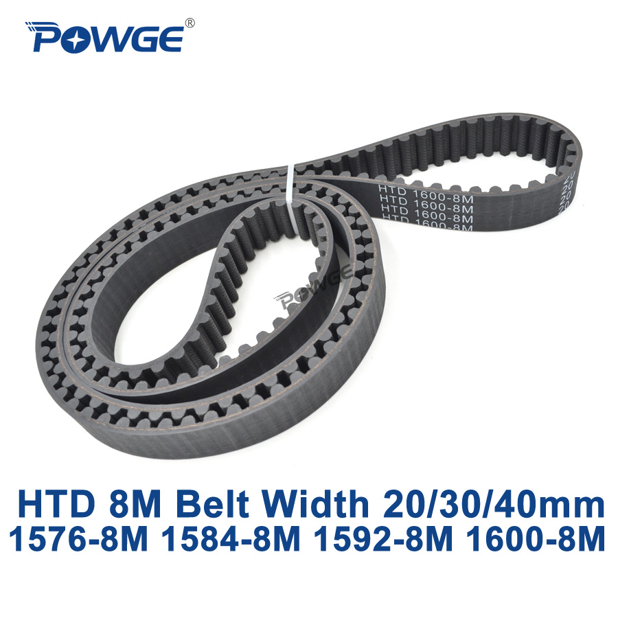 POWGE HTD 8M  Ÿ̹ Ʈ C = 1576/1584/1592/1600 ʺ 20/30/40mm ̻ 197 198 199 200 HTD8M 1576-8M 1584-8M 1600-8M